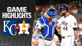 Royals vs. Astros Game Highlights (8/29/24) | MLB Highlights