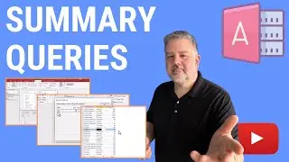 How to Make Summary Queries in Microsoft Access