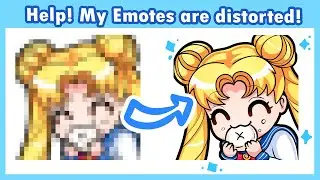 Why Your Emotes Look DISTORED at 28x28 Pixels