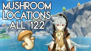 All 122 Mushroom Locations | Genshin Impact