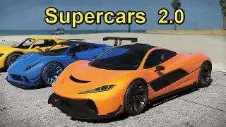 GTA V: Realistic Supercar Handling, Gameplay (Realistic Driving V 2.0 preview)