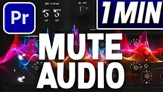 How To Mute Audio Fast In Premiere Pro | Quick Tutorial