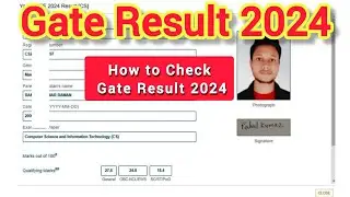 how to check gate 2024 result/ Gate result 2024, gate 2024,Gate 2024 result 2024 gate | gate result