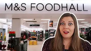 First Time Grocery Shopping at M&S - Is this the best British supermarket?!