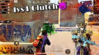 1vs4 Clutch 😈 | Very Hard Situation | ag don gaming | #bgmi #clutch #pubg
