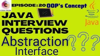 Java Interview Questions | Interface In Java | Multiple Inheritance In Java using Interface