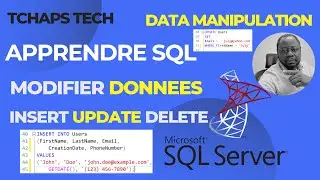 SQL Commande UPDATE, DELETE - Langage de manipulation de données (DML) - SQL Server 10