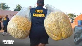 How The World’s Hungriest Crowds Are Fed | Business Insider Marathon