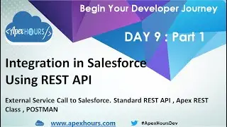 Integration in Salesforce using REST API | Standard REST API | APEX REST API | POSTMAN | DAY 9: P1