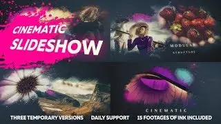 Ink Slideshow Presentation | After Effects Template