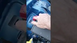 Jump Start Terminal Location 2022 Dodge Challenger