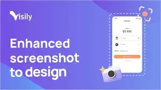 Visily - Better screenshot-to-design AI
