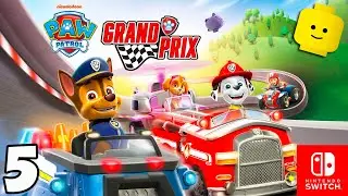 PAW Patrol Grand Prix The Video Game: The Pup Cup Race 5 - Nintendo Switch Gameplay