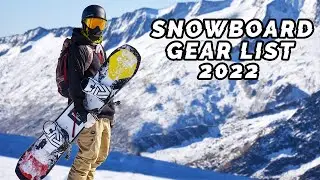 My Snowboard Gear List for 2022 // Board Archive