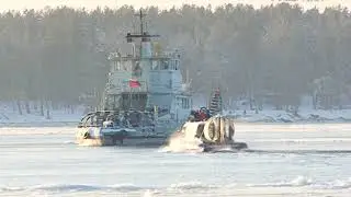 МЧС: выходить на лед на Волге опасно