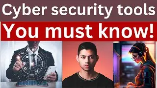 Top-8 Cyber Security Tools you must know | SciTechWiz Channel Cybersecurity Interview questions