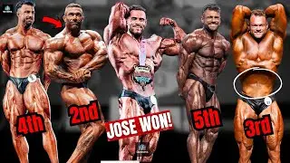 2024 California Spain Pro Classic Physique Complete Results (8 Contestants)