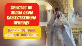 #Яблочный_Спас и Преображение Господне- проповедь о. Иоанна.