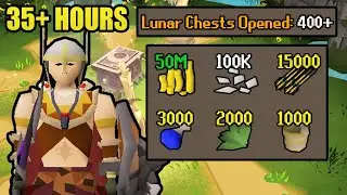 35+ Hours of Lunar Chests | UIM Collection Log Completionist (#33) [OSRS]