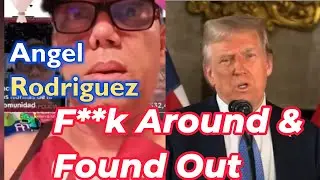 MAGA Supporter Regrets Trump Vote Angel Rodriguez FAFO #presidentialelection