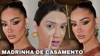 MAKE PARA MADRINHA DE CASAMENTO *FAÇA SUA MAQUIAGEM* PASSO A PASSO COMPLETO *MAKE PRA CASAMENTO*