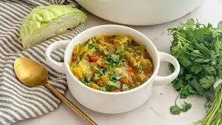 Cabbage and Lentil Curry Soup Recipe