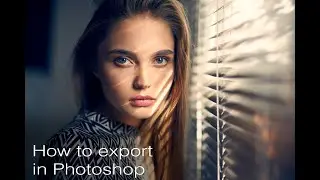 How to export images in Photoshop (so the colors won't change)