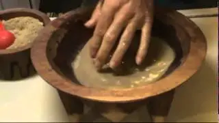 Making kava drink