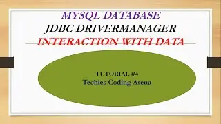 JAVA JDBC Tutorial 4- Modification of java code for retrieving data from database