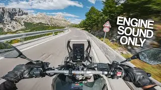 Yamaha Tenere 700 on a stunning mountain road [RAW Onboard] What's the T7 like with a passenger?