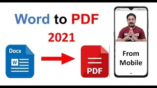 How to Convert Word to Pdf on Mobile in 2021