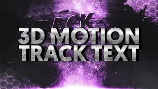 How To: 3D Motion Track Text in Adobe After Effects CC