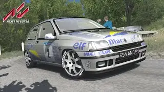 Assetto corsa Rally Renault Clio 16.s GR.A /spéciale col des Mourèzes .