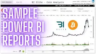 More Inspirational Power BI Reports - June 2021 Crypto Contest Winners