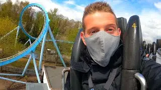 Riding Shockwave At Drayton Manor - Rider Cam POV