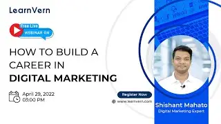 Webinar on How to Build a Career in Digital Marketing