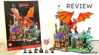 2024 LEGO Ideas 21348 Dungeons & Dragons: Red Dragon's Tale REVIEW!!!