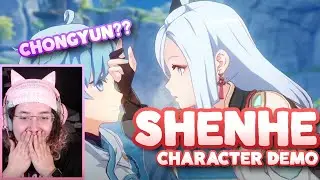 SHENHE CHARACTER DEMO REACTION | GENSHIN IMPACT