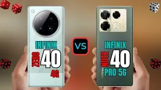 Infinix Zero 40 vs Infinix Note 40 Pro 5G