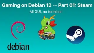 Point, Click, Play: Steam on Debian 12 (Flatpak) KDE -- for Beginners!