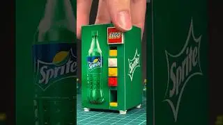 Working Lego Soda Vending Machine #lego