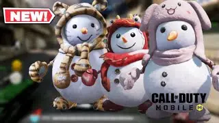 *NEW* Big Head Blizzard Gameplay In Season 1 2023 Cod mobile | *NEW* Snow Critter Skin Gameplay