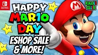 HAPPY MAR10 DAY 2025! NEW Nintendo Switch ESHOP Sale, MARIO DAY Deals & More!