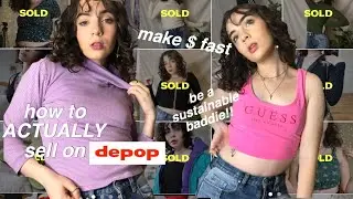 How to sell on depop FAST! pictures, shipping, listing, everything you need to ACTUALLY make sales!