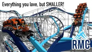 RMCs New Family Coaster is Literally Perfect: The Wild MOOSE! Wild Mouse 2.0 Concept!