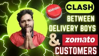 Don't Watch this video about Zomato delivery boy fight