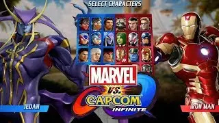 Marvel vs  Capcom: Infinite ОБЗОР | 2017 | ПЕРВЫЕ МИНУТЫ ИГРЫ