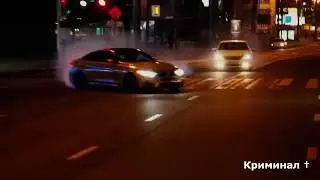 BMW M4 Drift | night show | moscow