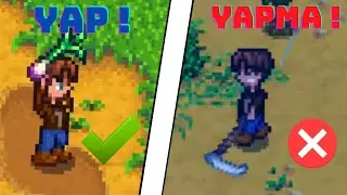 Stardew Valley'de Yapmanız ve Yapmamanız Gereken 15 Şey ! (REHBER)