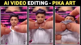 How To Use Pika.Art | Pika Art Video Editing Tutorial | Pika Art Swuish It Effect Video | Pika Art